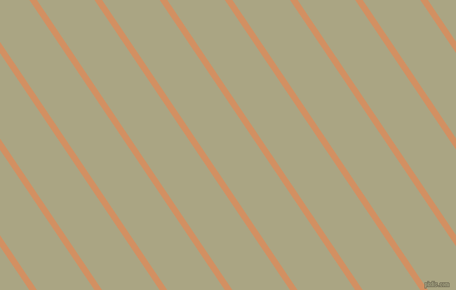 124 degree angle lines stripes, 9 pixel line width, 68 pixel line spacing, Whiskey and Neutral Green stripes and lines seamless tileable