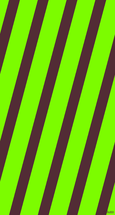 75 degree angle lines stripes, 35 pixel line width, 58 pixel line spacing, Wine Berry and Lawn Green stripes and lines seamless tileable