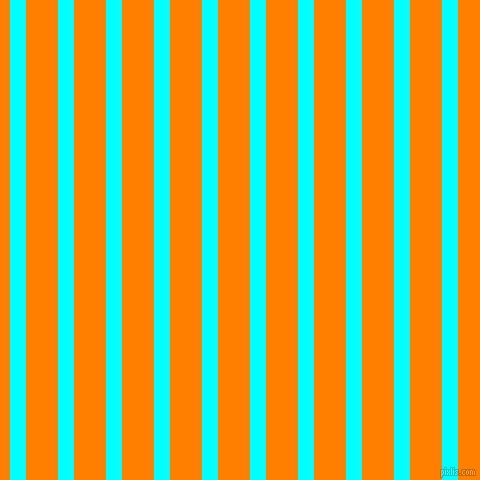 vertical lines stripes, 16 pixel line width, 32 pixel line spacing, Aqua and Dark Orange vertical lines and stripes seamless tileable