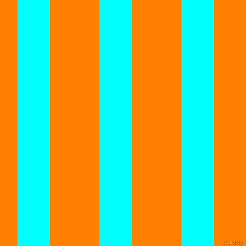 vertical lines stripes, 64 pixel line width, 96 pixel line spacing, Aqua and Dark Orange vertical lines and stripes seamless tileable
