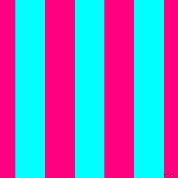 vertical lines stripes, 96 pixel line width, 96 pixel line spacing, Aqua and Deep Pink vertical lines and stripes seamless tileable