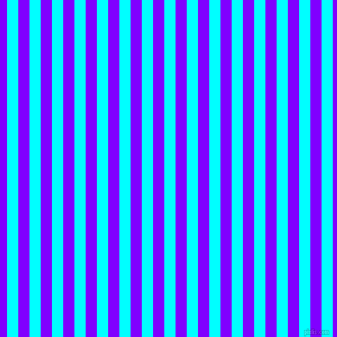vertical lines stripes, 16 pixel line width, 16 pixel line spacing, Aqua and Electric Indigo vertical lines and stripes seamless tileable