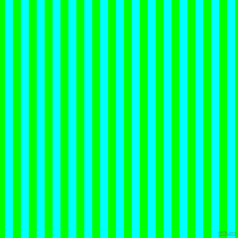 vertical lines stripes, 16 pixel line width, 16 pixel line spacing, Aqua and Lime vertical lines and stripes seamless tileable