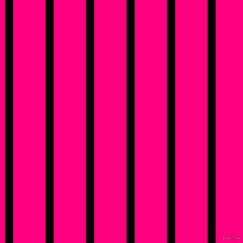 vertical lines stripes, 16 pixel line width, 64 pixel line spacing, Black and Deep Pink vertical lines and stripes seamless tileable