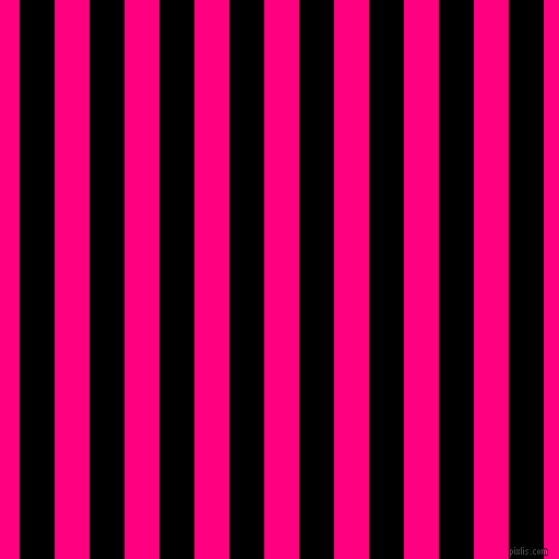 vertical lines stripes, 32 pixel line width, 32 pixel line spacing, Black and Deep Pink vertical lines and stripes seamless tileable