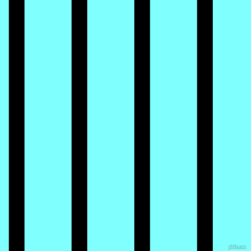 vertical lines stripes, 32 pixel line width, 96 pixel line spacing, Black and Electric Blue vertical lines and stripes seamless tileable