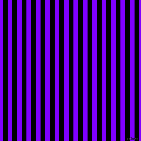 vertical lines stripes, 16 pixel line width, 16 pixel line spacing, Black and Electric Indigo vertical lines and stripes seamless tileable
