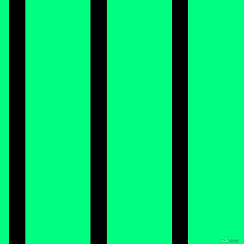vertical lines stripes, 32 pixel line width, 128 pixel line spacing, Black and Spring Green vertical lines and stripes seamless tileable