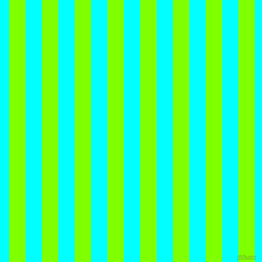 vertical lines stripes, 32 pixel line width, 32 pixel line spacing, Chartreuse and Aqua vertical lines and stripes seamless tileable