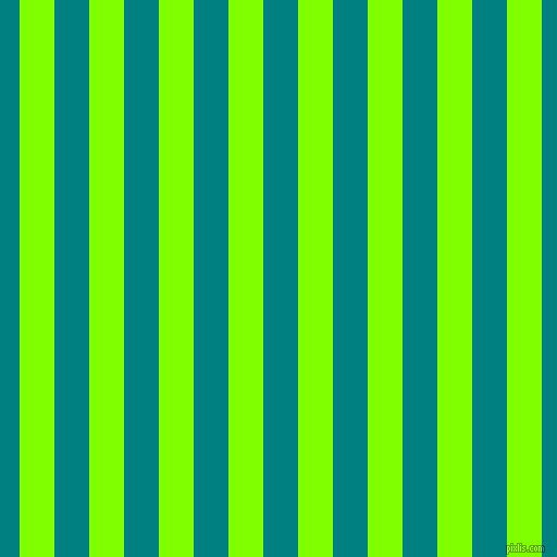 vertical lines stripes, 32 pixel line width, 32 pixel line spacing, Chartreuse and Teal vertical lines and stripes seamless tileable