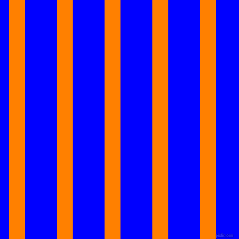 vertical lines stripes, 32 pixel line width, 64 pixel line spacing, Dark Orange and Blue vertical lines and stripes seamless tileable