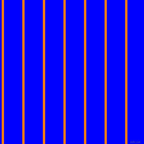 vertical lines stripes, 8 pixel line width, 64 pixel line spacing, Dark Orange and Blue vertical lines and stripes seamless tileable