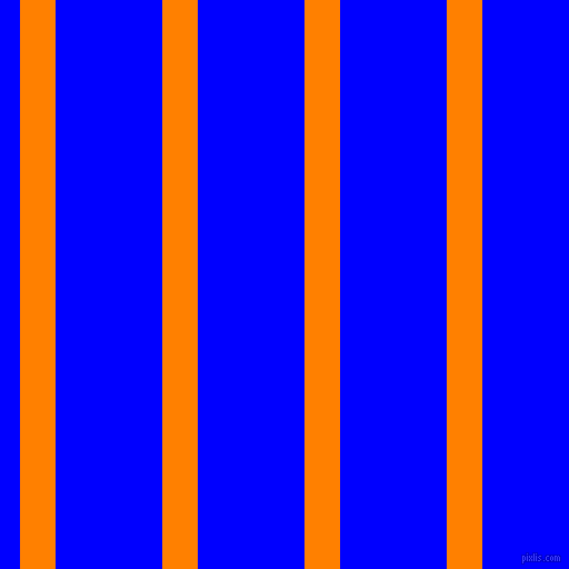 vertical lines stripes, 32 pixel line width, 96 pixel line spacing, Dark Orange and Blue vertical lines and stripes seamless tileable