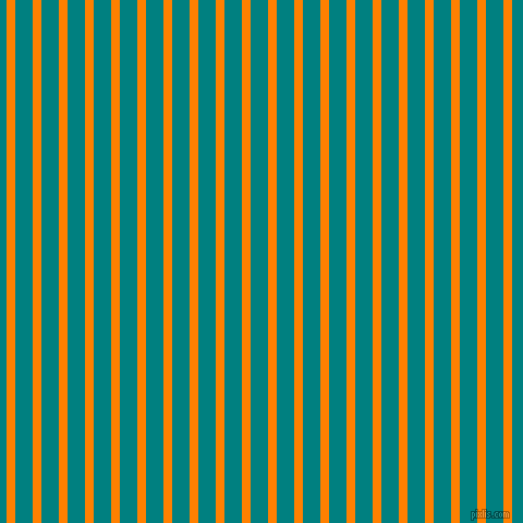 vertical lines stripes, 8 pixel line width, 16 pixel line spacing, Dark Orange and Teal vertical lines and stripes seamless tileable