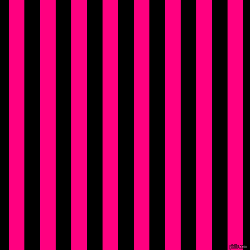 Deep Pink And Black Vertical Lines And Stripes Seamless