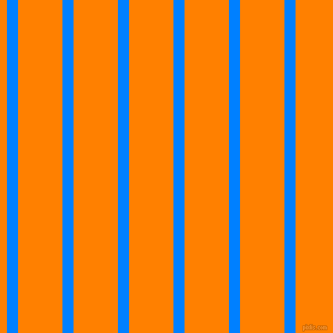 vertical lines stripes, 16 pixel line width, 64 pixel line spacing, Dodger Blue and Dark Orange vertical lines and stripes seamless tileable