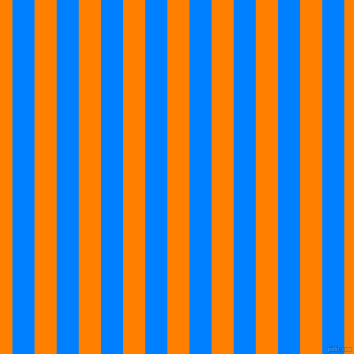 vertical lines stripes, 32 pixel line width, 32 pixel line spacing, Dodger Blue and Dark Orange vertical lines and stripes seamless tileable