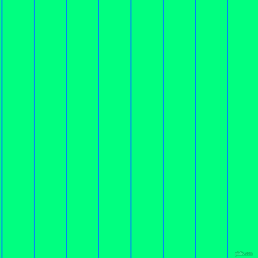 vertical lines stripes, 2 pixel line width, 64 pixel line spacing, Dodger Blue and Spring Green vertical lines and stripes seamless tileable