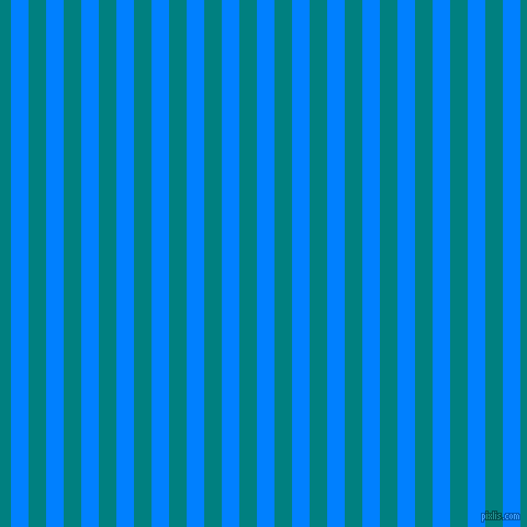 vertical lines stripes, 16 pixel line width, 16 pixel line spacing, Dodger Blue and Teal vertical lines and stripes seamless tileable