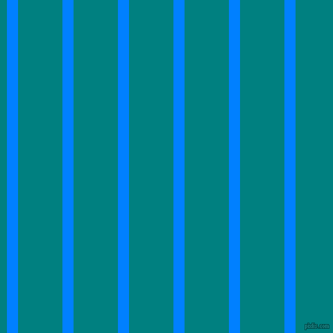 vertical lines stripes, 16 pixel line width, 64 pixel line spacing, Dodger Blue and Teal vertical lines and stripes seamless tileable