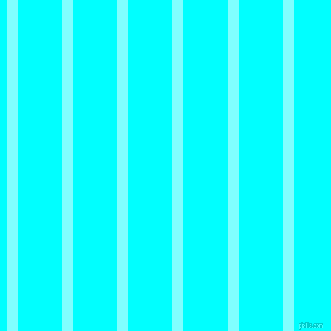 vertical lines stripes, 16 pixel line width, 64 pixel line spacing, Electric Blue and Aqua vertical lines and stripes seamless tileable