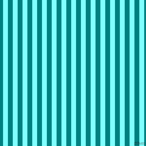 vertical lines stripes, 16 pixel line width, 16 pixel line spacing, Electric Blue and Teal vertical lines and stripes seamless tileable