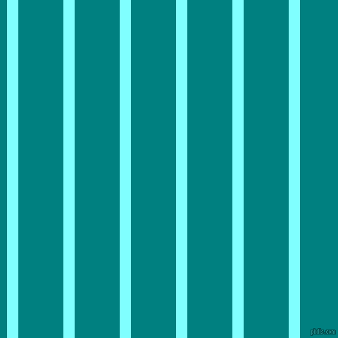 vertical lines stripes, 16 pixel line width, 64 pixel line spacing, Electric Blue and Teal vertical lines and stripes seamless tileable