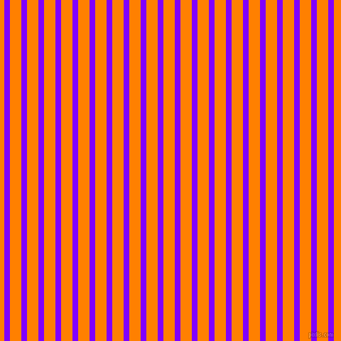 vertical lines stripes, 8 pixel line width, 16 pixel line spacing, Electric Indigo and Dark Orange vertical lines and stripes seamless tileable