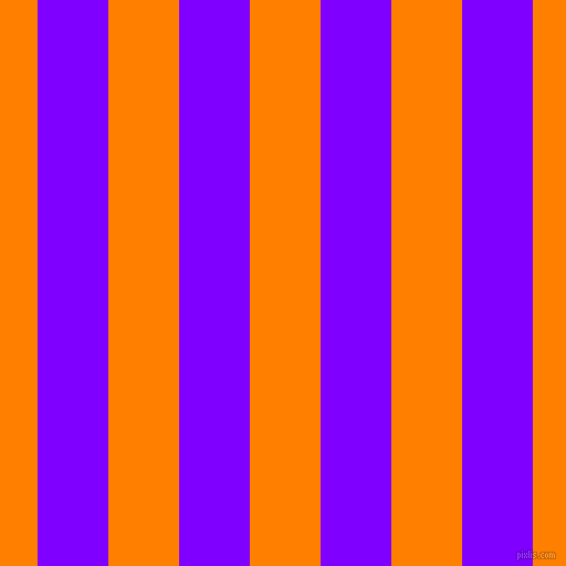 vertical lines stripes, 64 pixel line width, 64 pixel line spacing, Electric Indigo and Dark Orange vertical lines and stripes seamless tileable