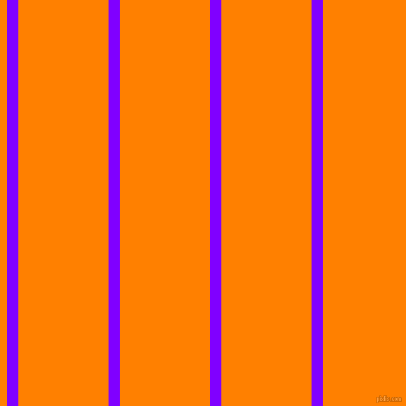 vertical lines stripes, 16 pixel line width, 128 pixel line spacing, Electric Indigo and Dark Orange vertical lines and stripes seamless tileable