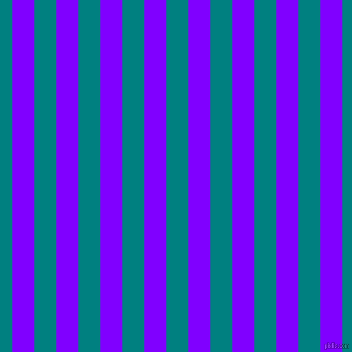 vertical lines stripes, 32 pixel line width, 32 pixel line spacing, Electric Indigo and Teal vertical lines and stripes seamless tileable