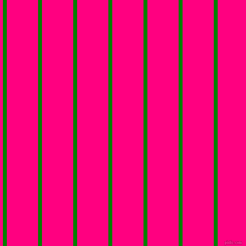 vertical lines stripes, 8 pixel line width, 64 pixel line spacing, Green and Deep Pink vertical lines and stripes seamless tileable