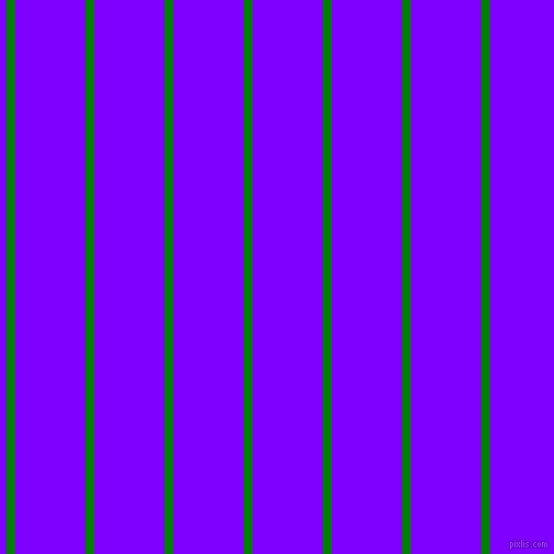 vertical lines stripes, 8 pixel line width, 64 pixel line spacing, Green and Electric Indigo vertical lines and stripes seamless tileable