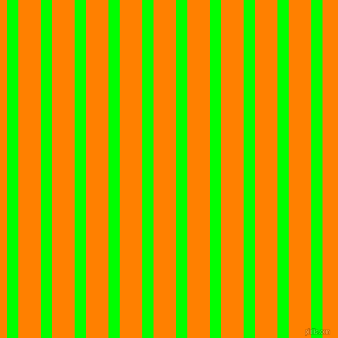 vertical lines stripes, 16 pixel line width, 32 pixel line spacing, Lime and Dark Orange vertical lines and stripes seamless tileable