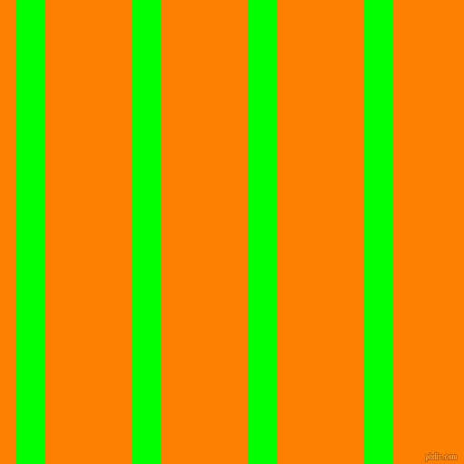 vertical lines stripes, 32 pixel line width, 96 pixel line spacing, Lime and Dark Orange vertical lines and stripes seamless tileable