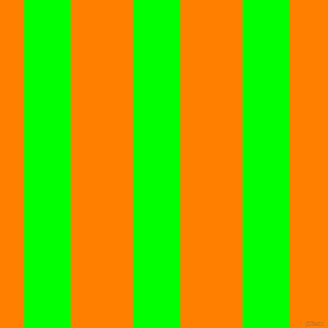 vertical lines stripes, 96 pixel line width, 128 pixel line spacing, Lime and Dark Orange vertical lines and stripes seamless tileable