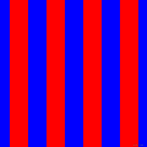 vertical lines stripes, 64 pixel line width, 64 pixel line spacing, Red and Blue vertical lines and stripes seamless tileable