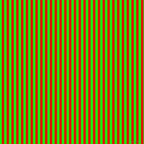 vertical lines stripes, 8 pixel line width, 8 pixel line spacing, Red and Lime vertical lines and stripes seamless tileable