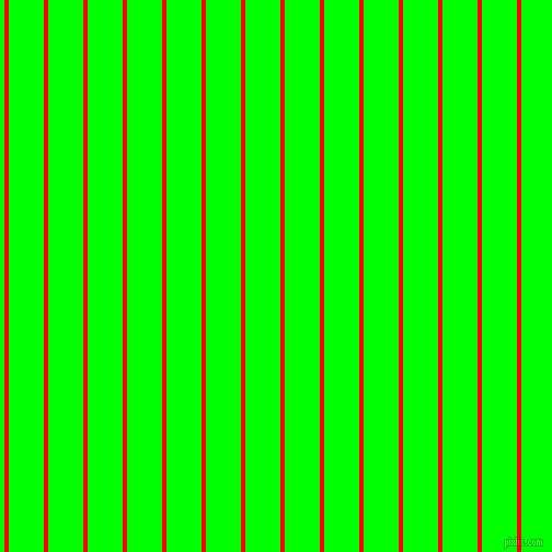 vertical lines stripes, 4 pixel line width, 32 pixel line spacing, Red and Lime vertical lines and stripes seamless tileable