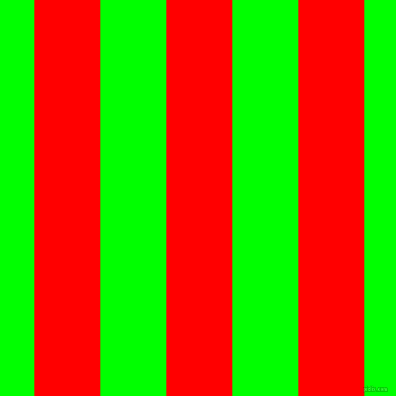 vertical lines stripes, 96 pixel line width, 96 pixel line spacing, Red and Lime vertical lines and stripes seamless tileable