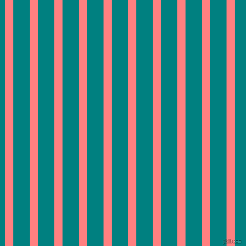 vertical lines stripes, 16 pixel line width, 32 pixel line spacing, Salmon and Teal vertical lines and stripes seamless tileable
