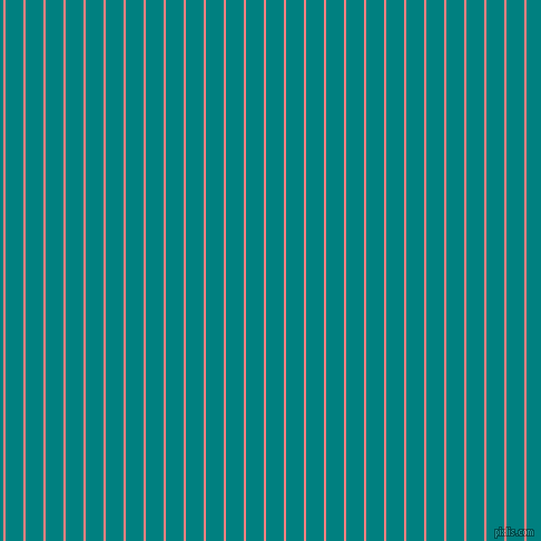 vertical lines stripes, 2 pixel line width, 16 pixel line spacing, Salmon and Teal vertical lines and stripes seamless tileable
