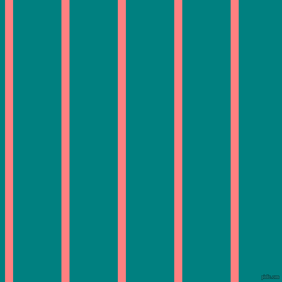 vertical lines stripes, 16 pixel line width, 96 pixel line spacing, Salmon and Teal vertical lines and stripes seamless tileable