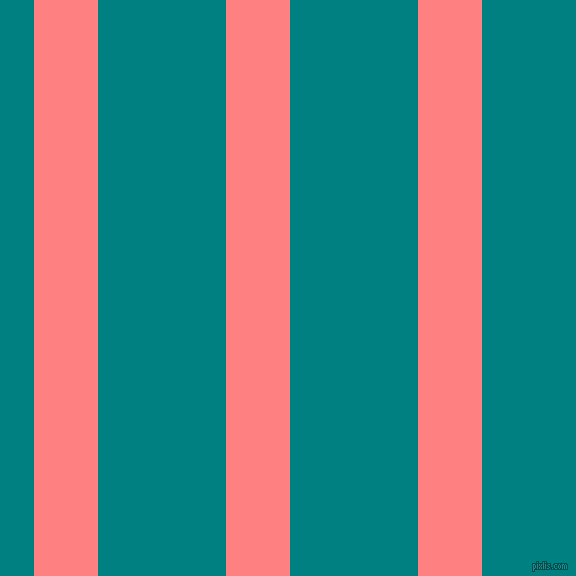 vertical lines stripes, 64 pixel line width, 128 pixel line spacing, Salmon and Teal vertical lines and stripes seamless tileable
