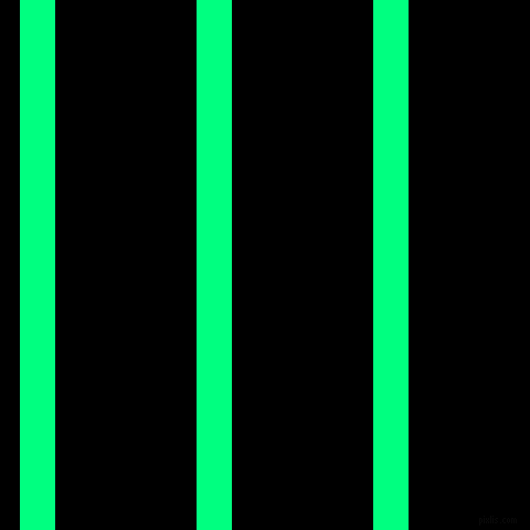 vertical lines stripes, 32 pixel line width, 128 pixel line spacing, Spring Green and Black vertical lines and stripes seamless tileable