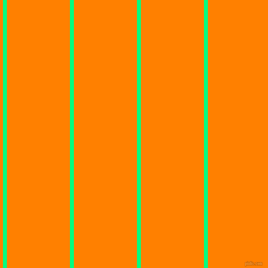vertical lines stripes, 8 pixel line width, 128 pixel line spacing, Spring Green and Dark Orange vertical lines and stripes seamless tileable
