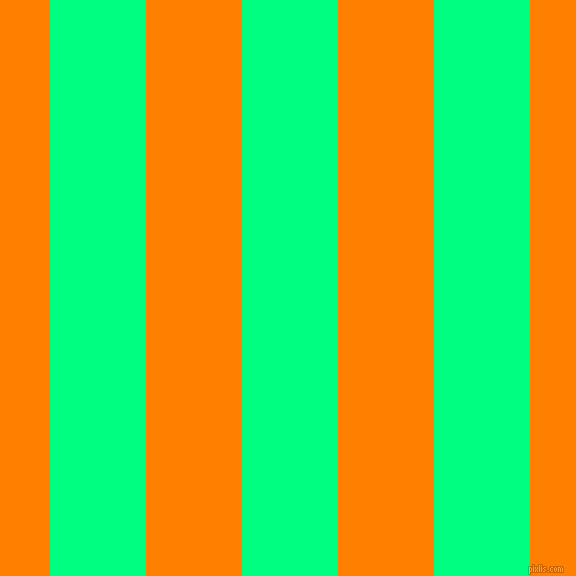 vertical lines stripes, 96 pixel line width, 96 pixel line spacing, Spring Green and Dark Orange vertical lines and stripes seamless tileable
