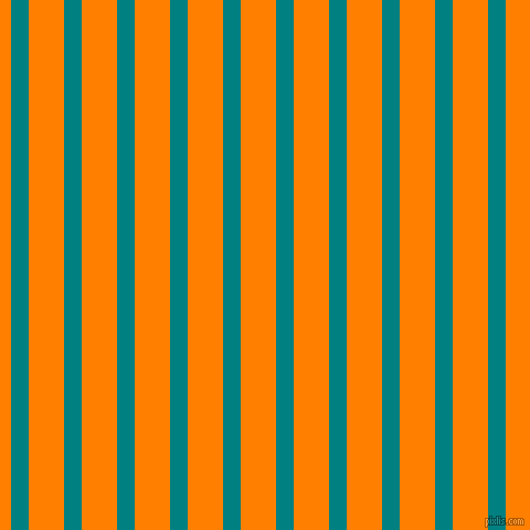 vertical lines stripes, 16 pixel line width, 32 pixel line spacing, Teal and Dark Orange vertical lines and stripes seamless tileable