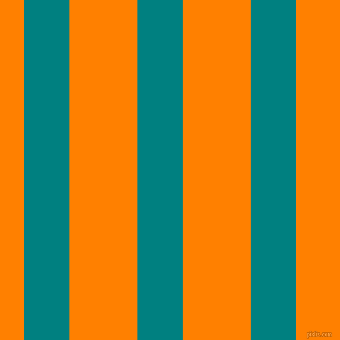 vertical lines stripes, 64 pixel line width, 96 pixel line spacing, Teal and Dark Orange vertical lines and stripes seamless tileable