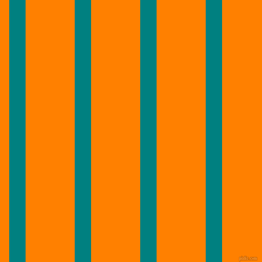 vertical lines stripes, 32 pixel line width, 96 pixel line spacing, Teal and Dark Orange vertical lines and stripes seamless tileable
